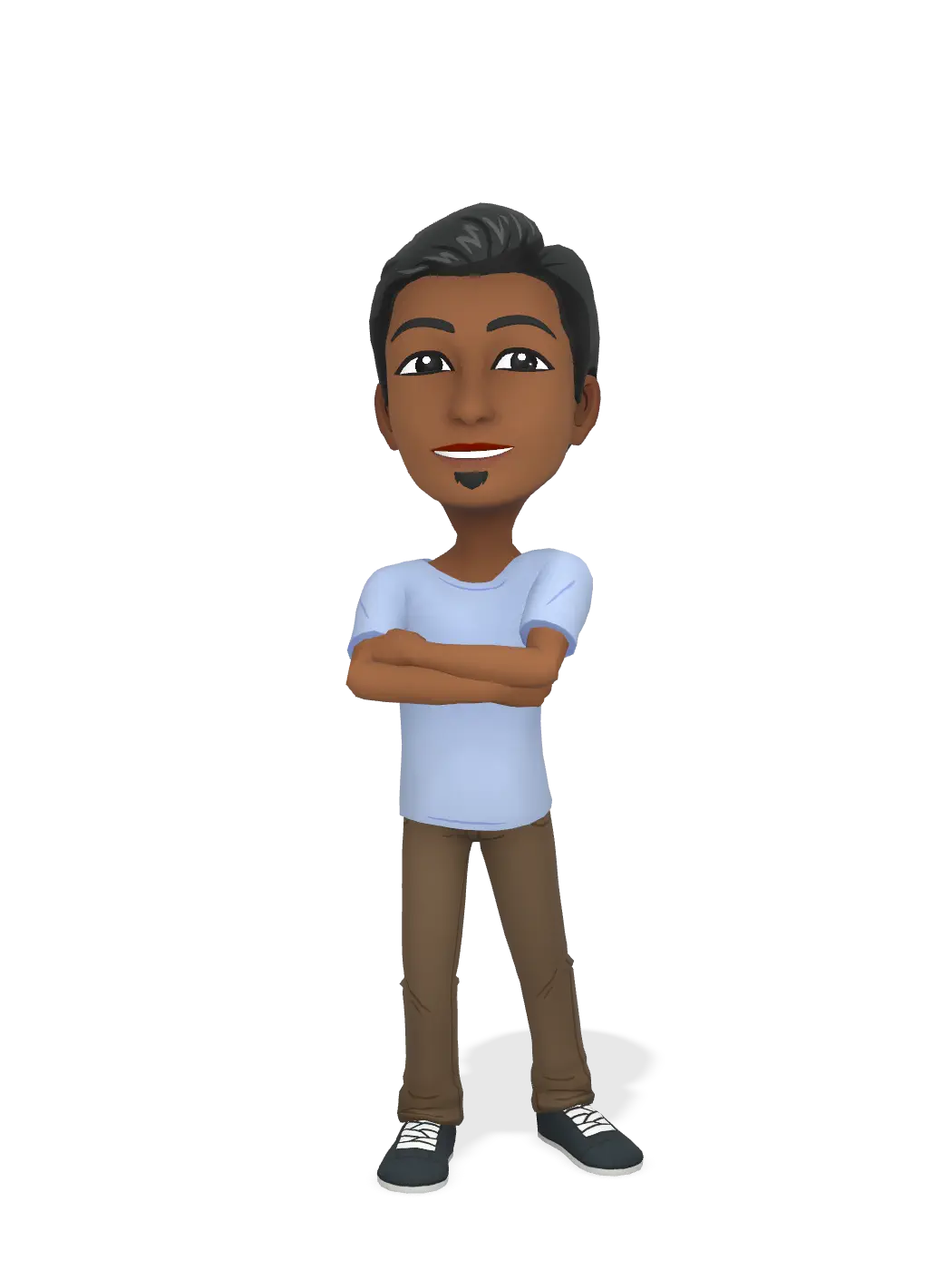 3D Bitmoji for black-ismo avatar