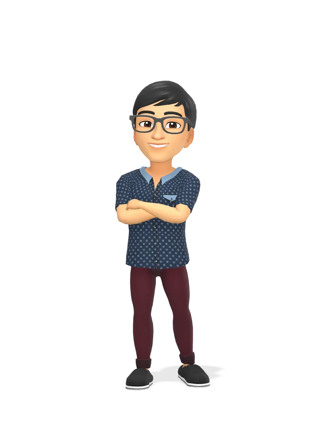 3D Bitmoji for jlinz09 avatar