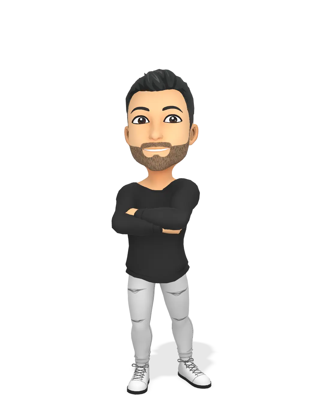 3D Bitmoji for double_moe7 avatar