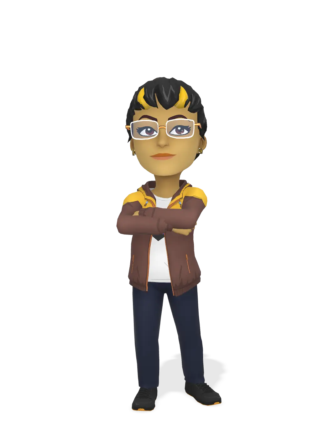 3D Bitmoji for beannerd avatar