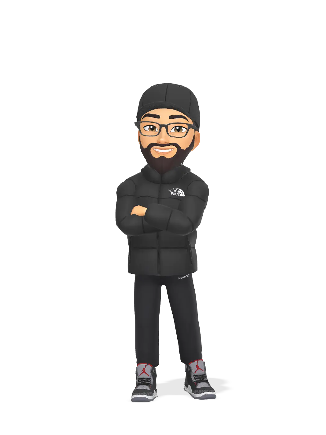 3D Bitmoji for timboskee avatar