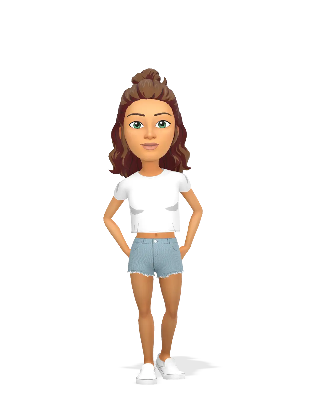 3D Bitmoji for naysha0329 avatar