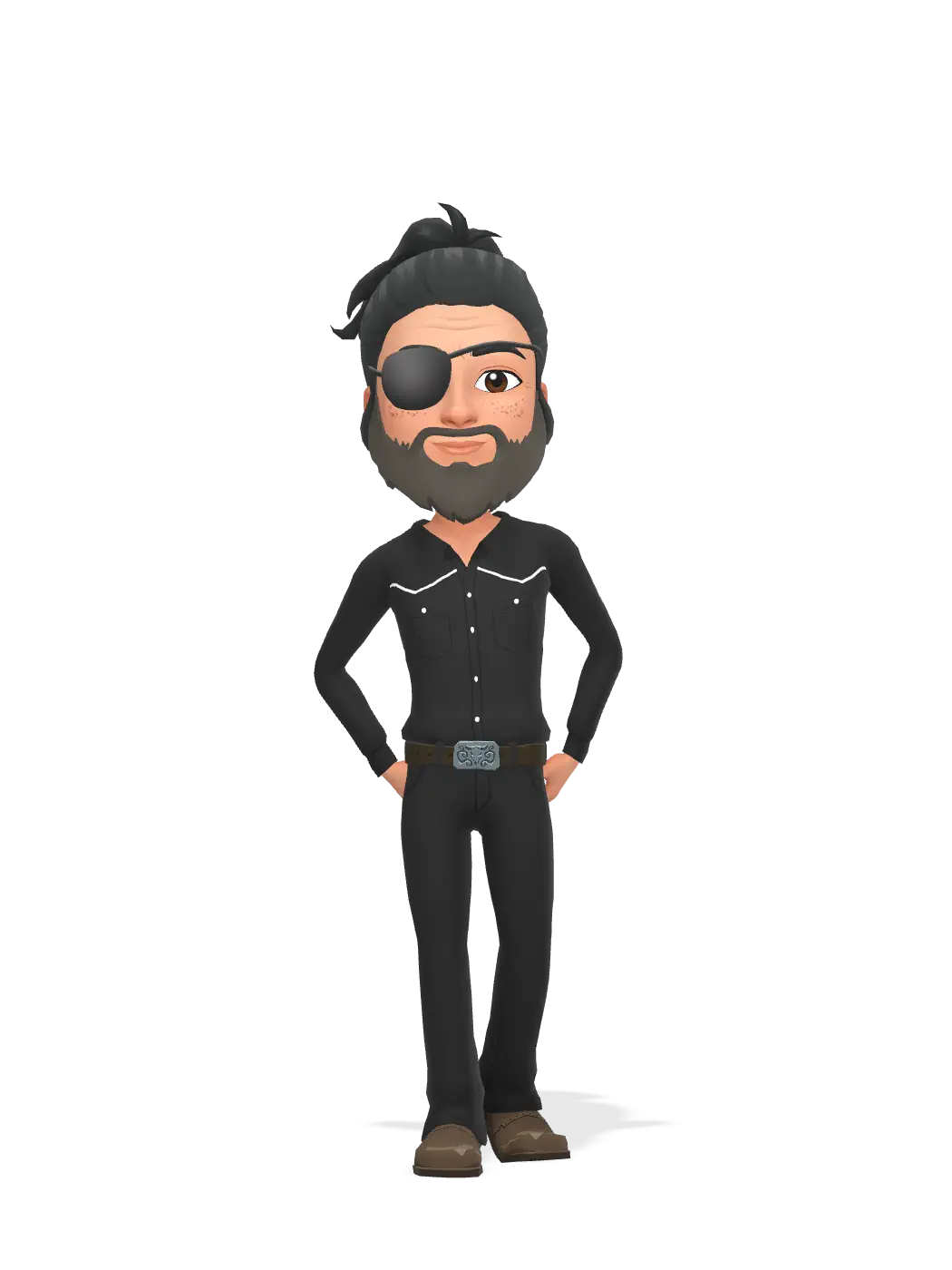 3D Bitmoji for piratetvshow avatar