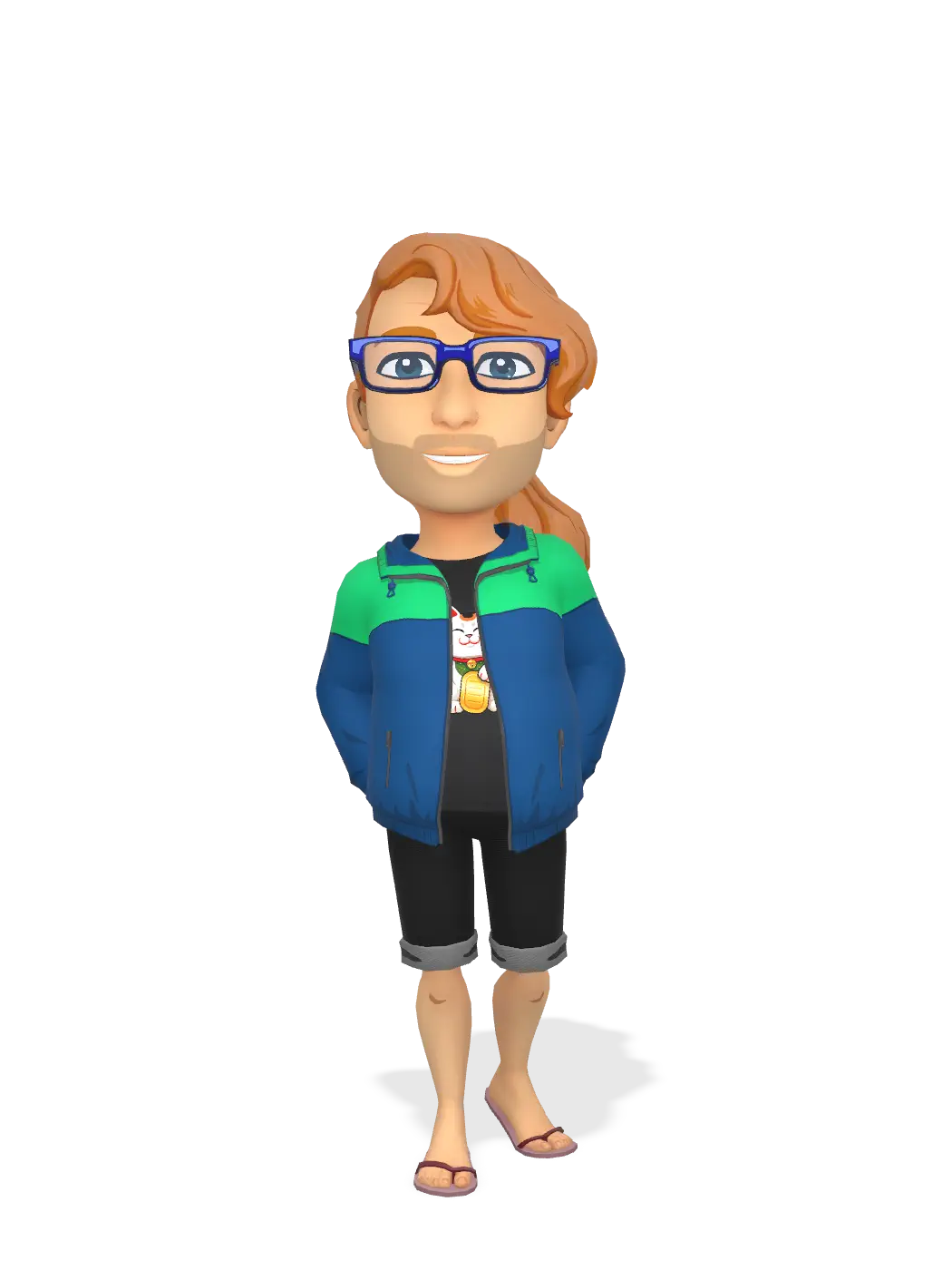 3D Bitmoji for sloy747 avatar