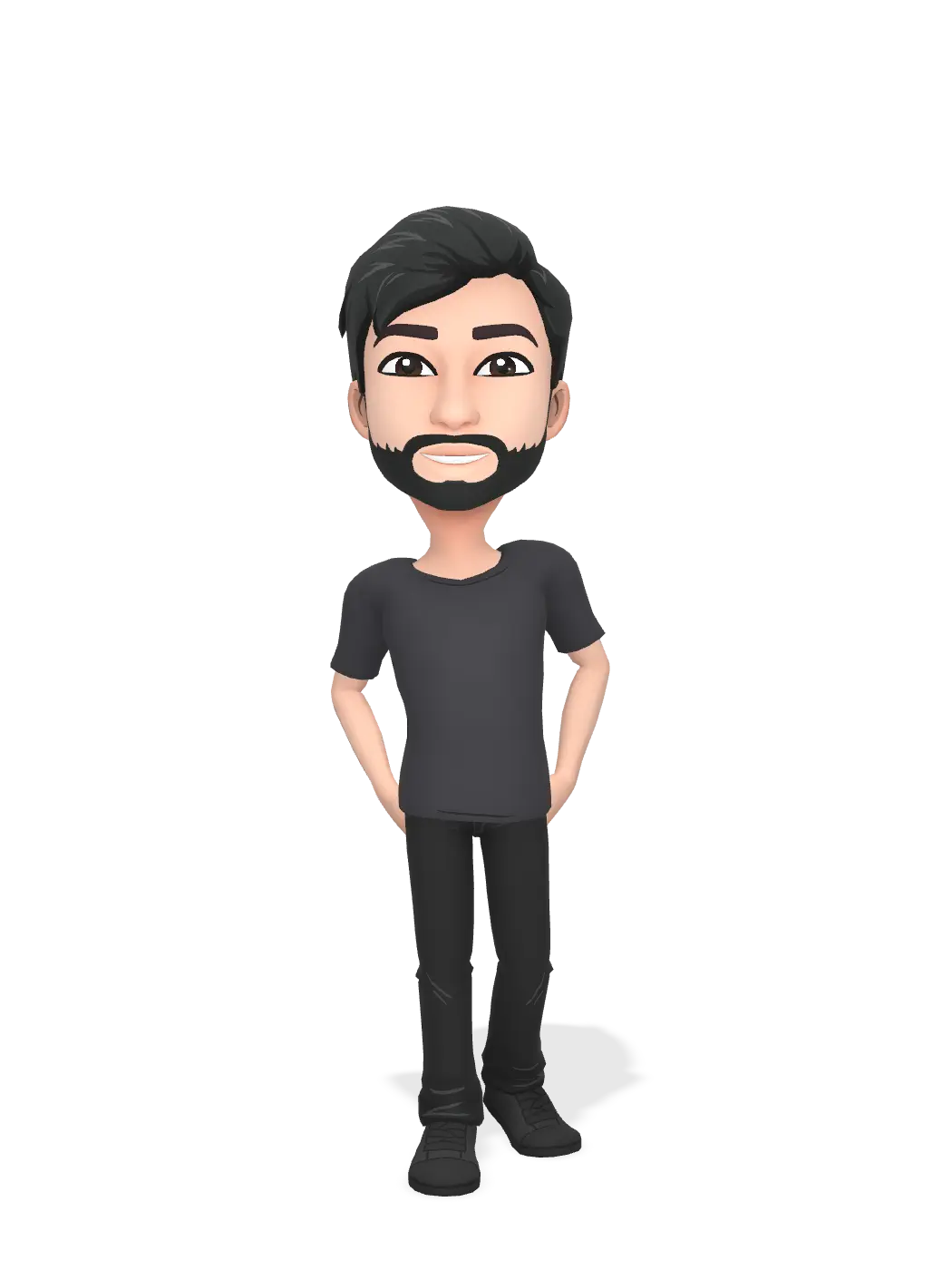 3D Bitmoji for rob183729 avatar