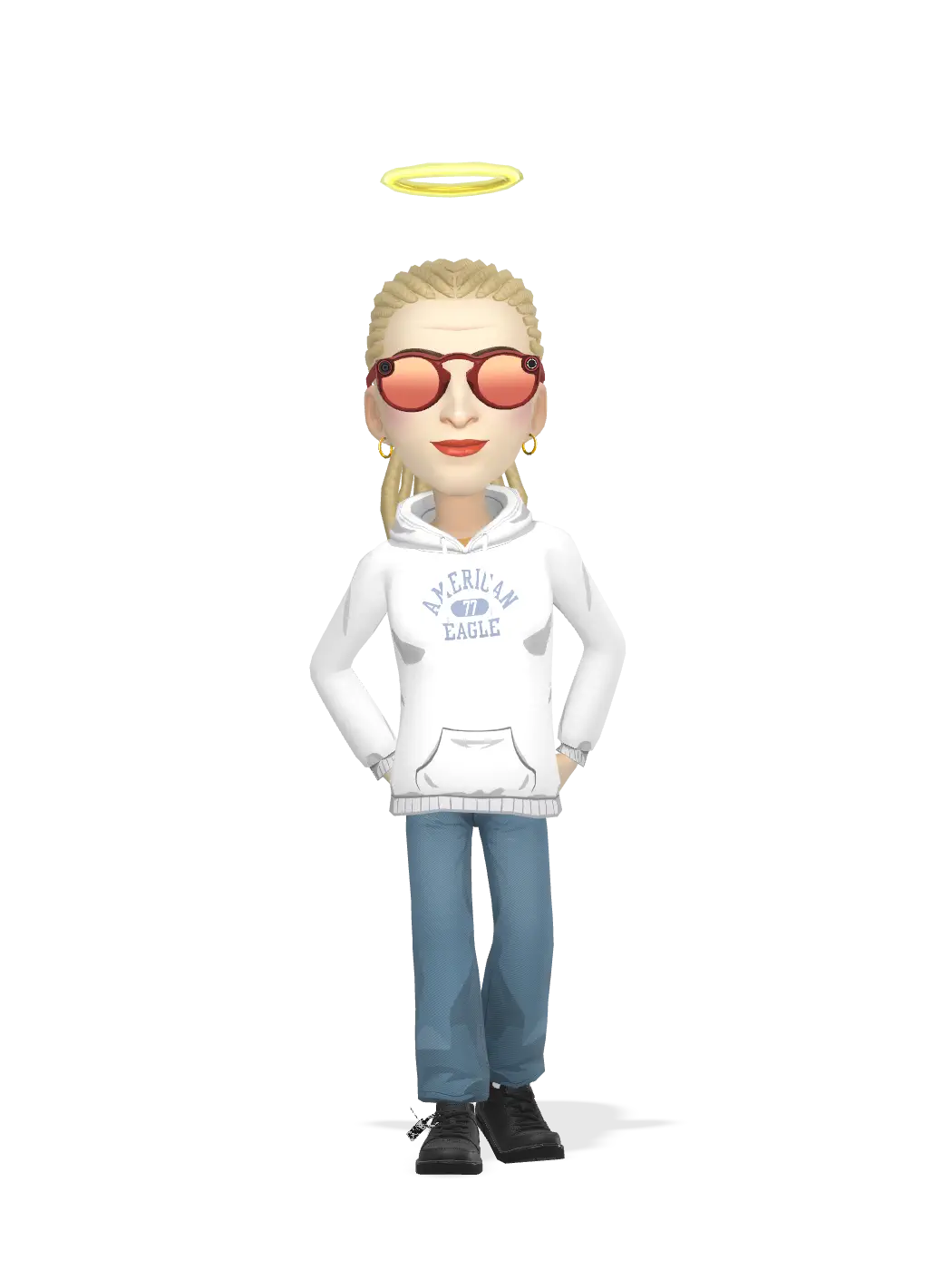3D Bitmoji for princessarmyg19 avatar