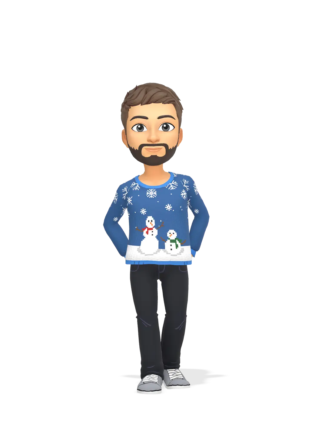 3D Bitmoji for jdiggle22 avatar