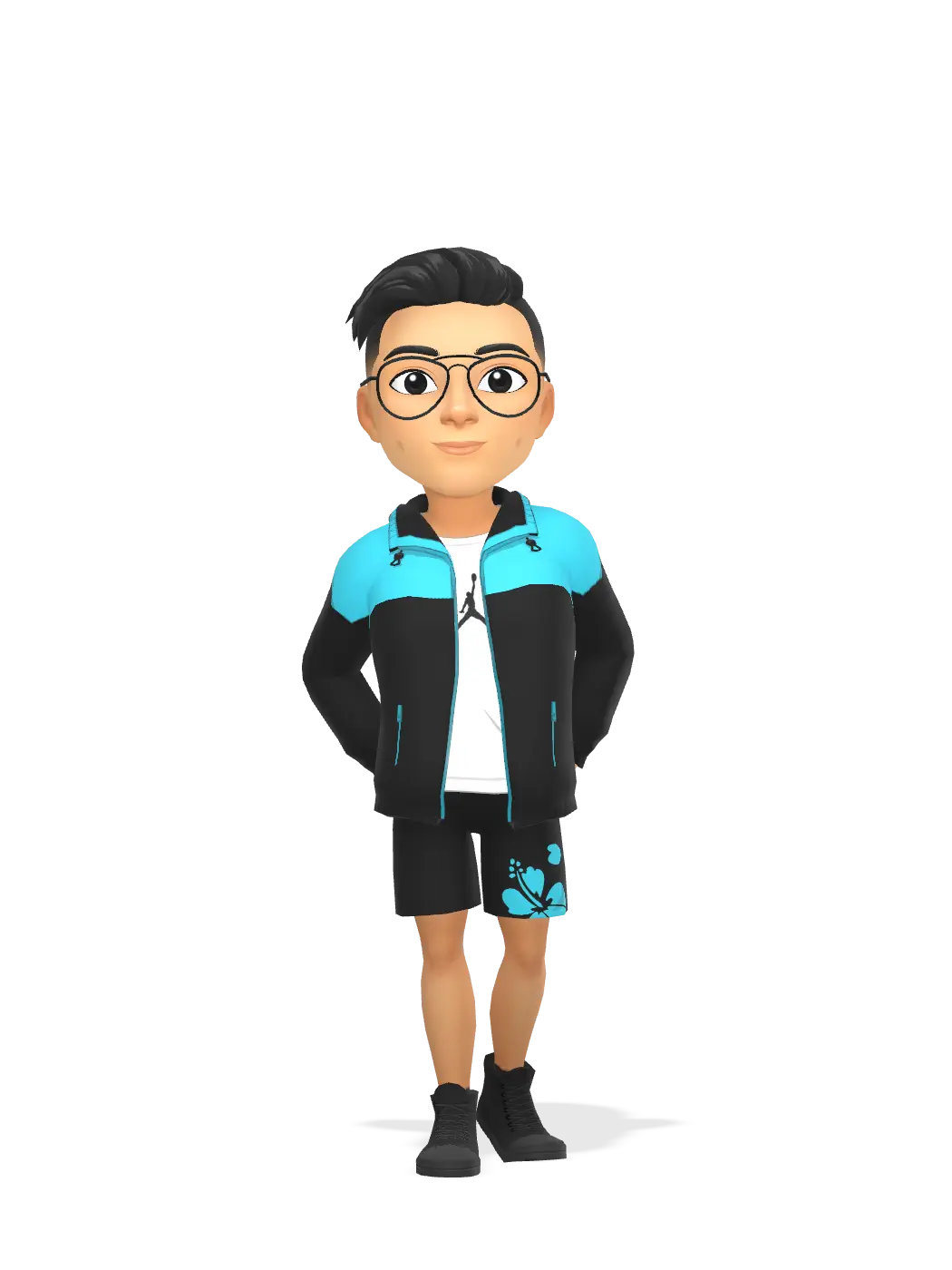 3D Bitmoji for halaalbsees avatar
