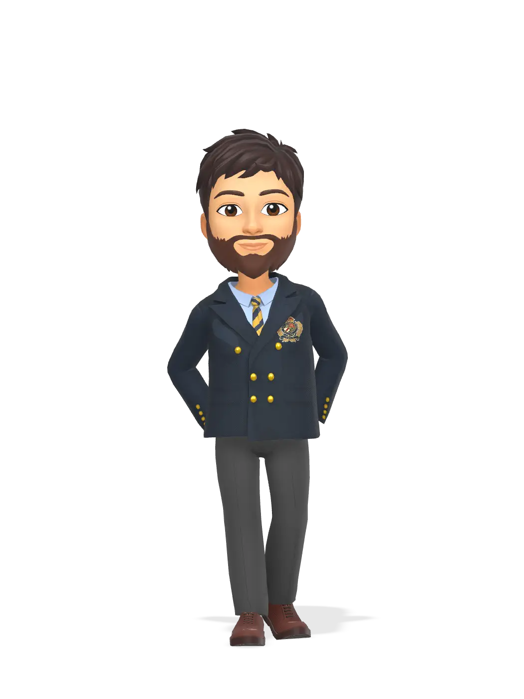 3D Bitmoji for alex152323 avatar