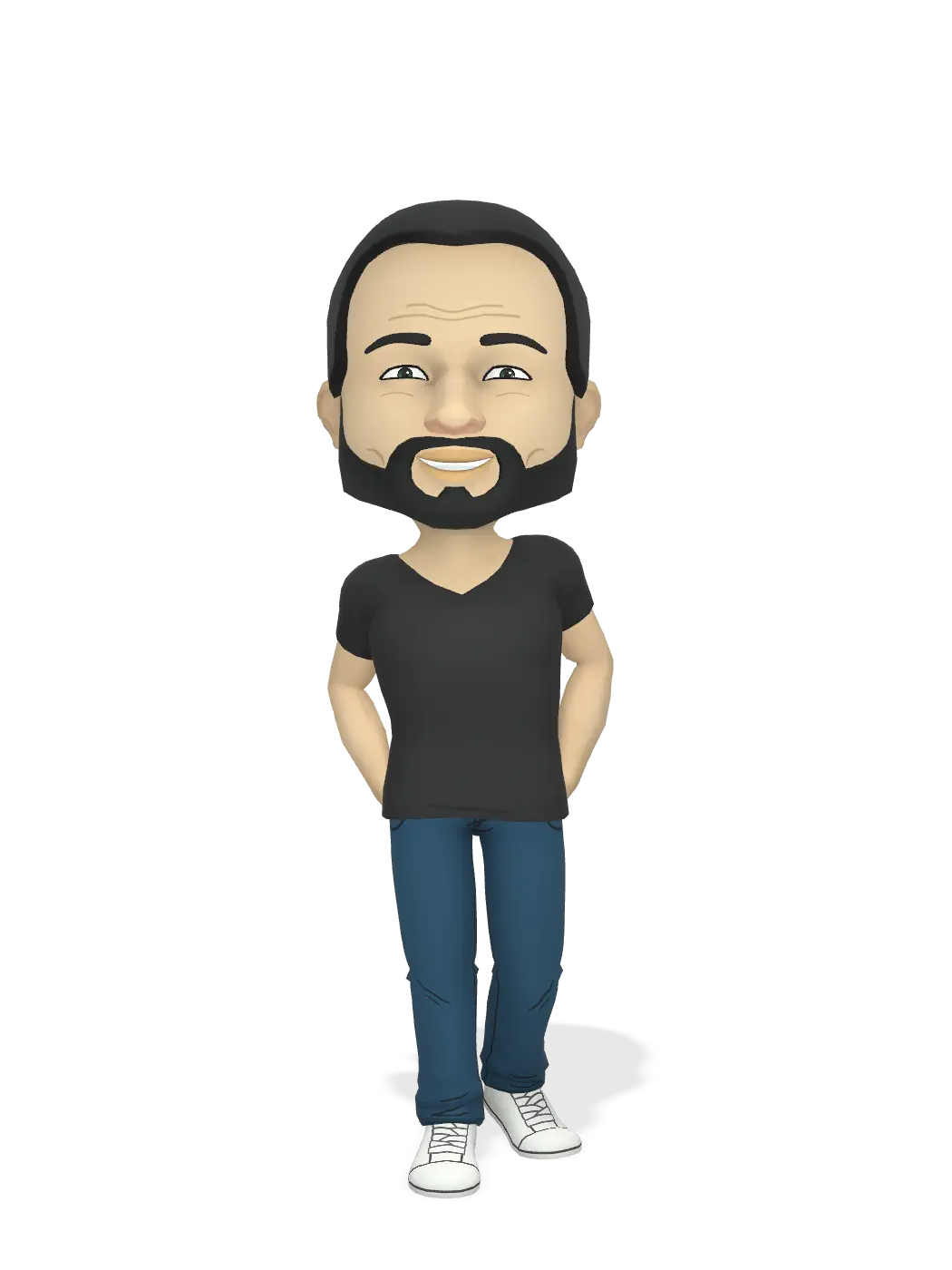 3D Bitmoji for davenelsonfit avatar