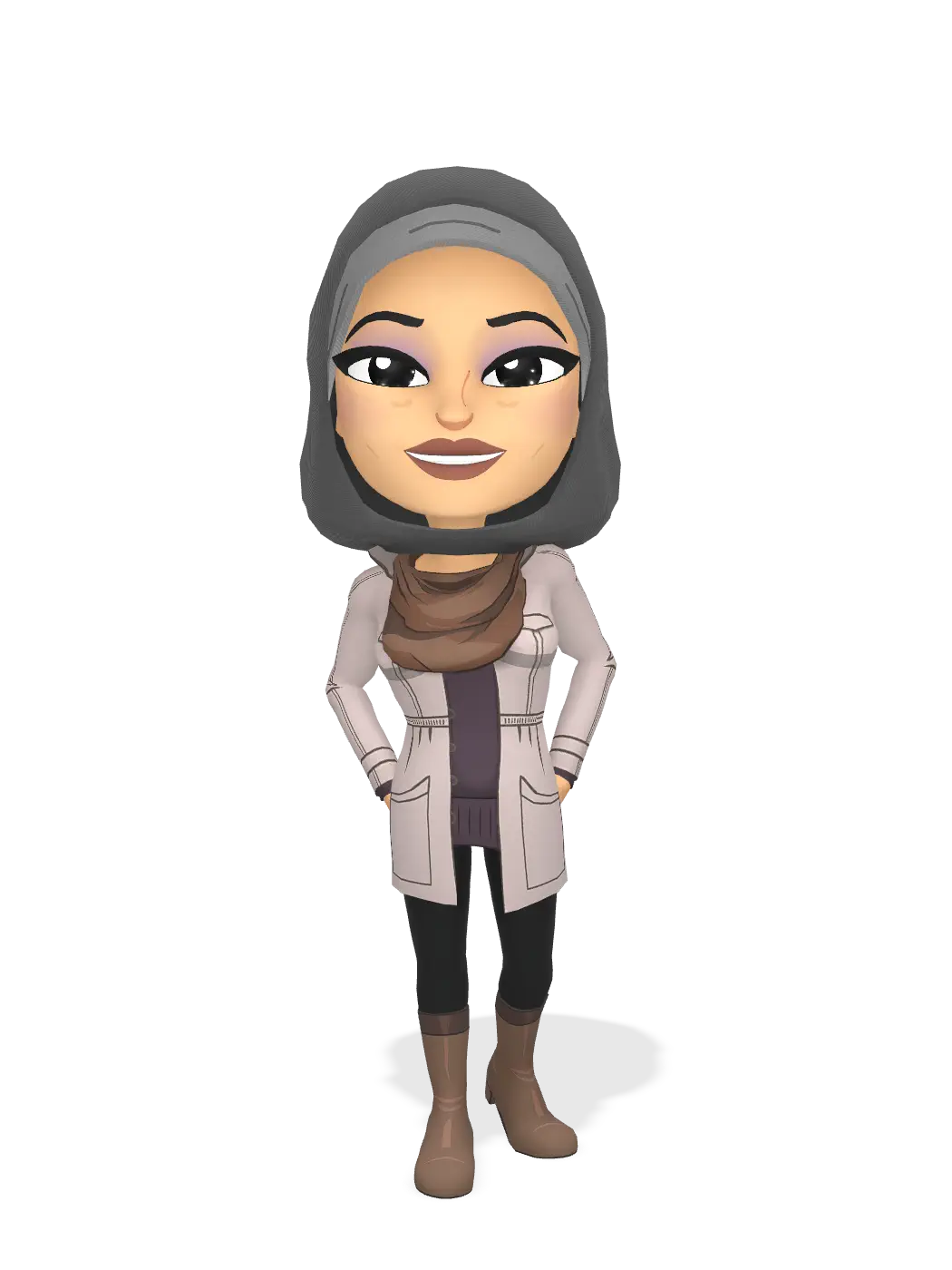 3D Bitmoji for hijab_ista