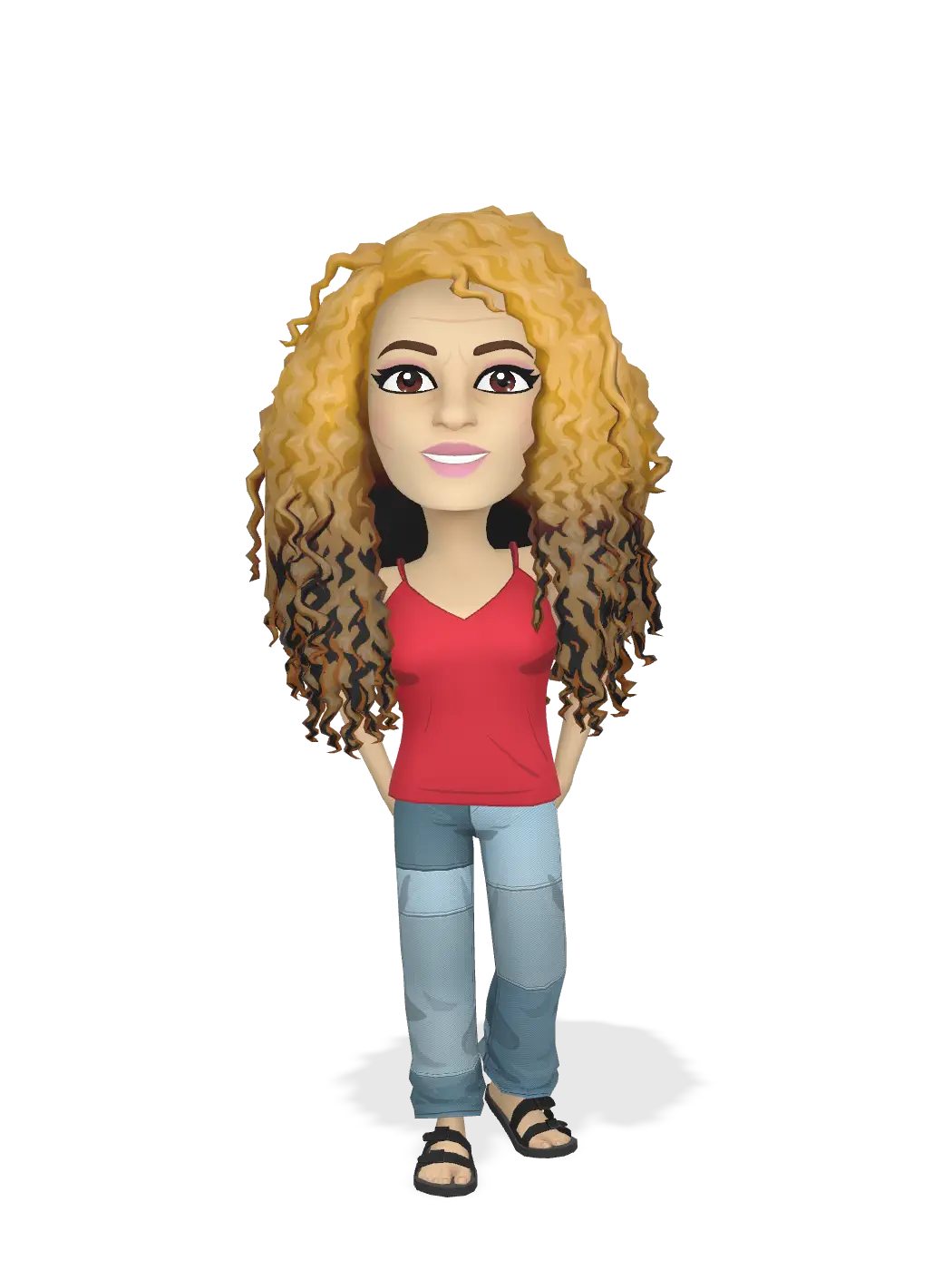 3D Bitmoji for laklotto avatar