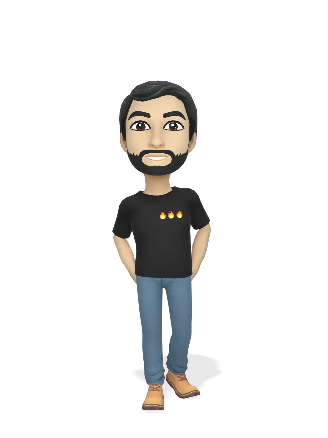 3D Bitmoji for anirudhraghavg avatar