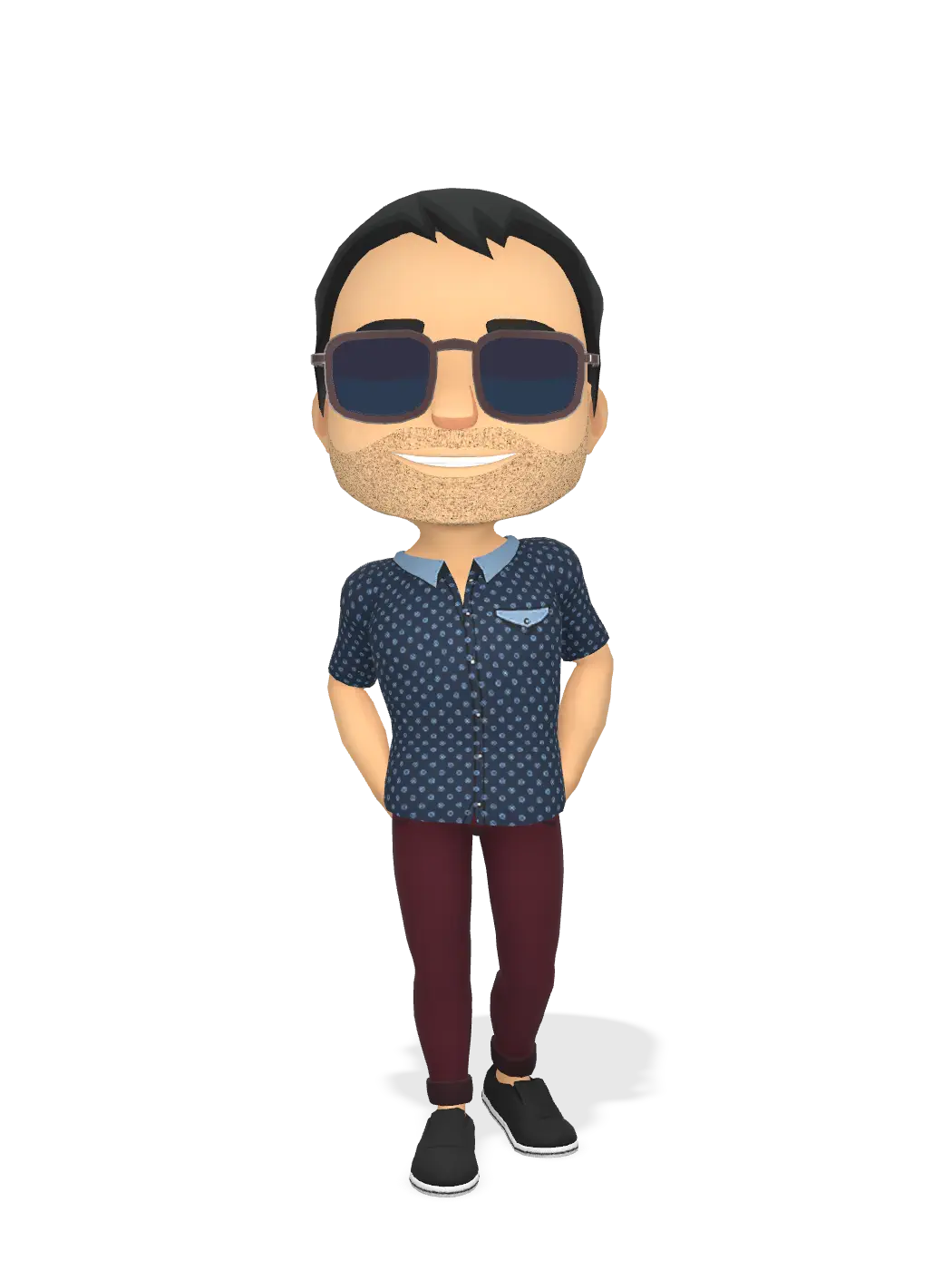 3D Bitmoji for pratik0809 avatar