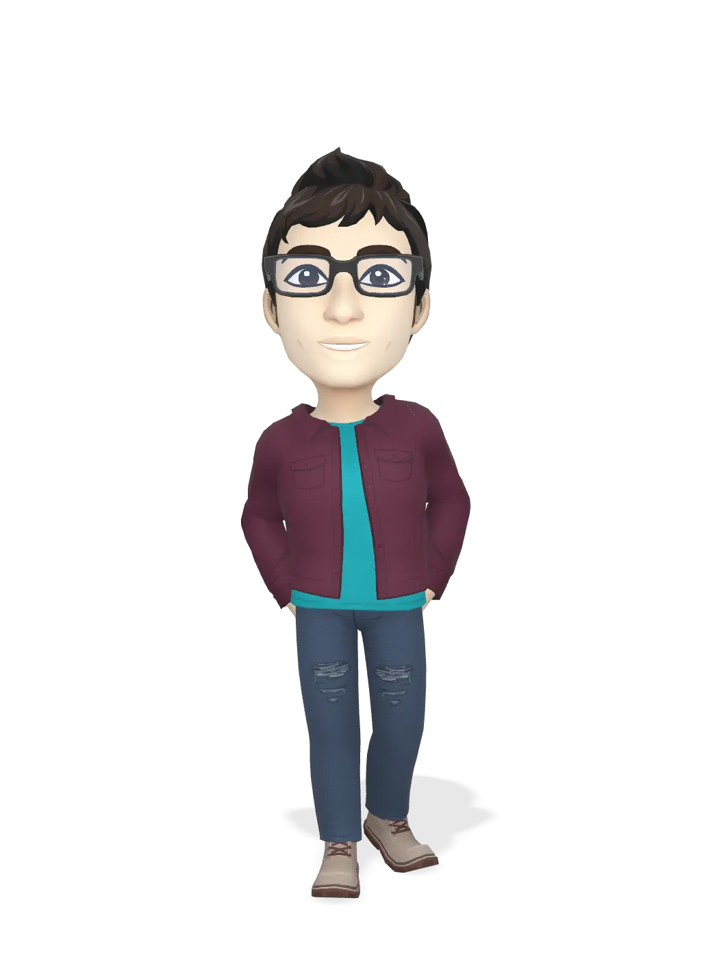 3D Bitmoji for pedro4info avatar