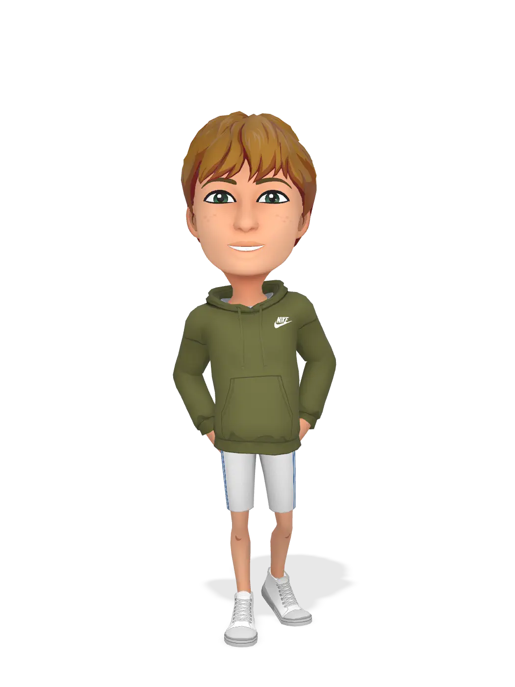 3D Bitmoji for trent.selking avatar