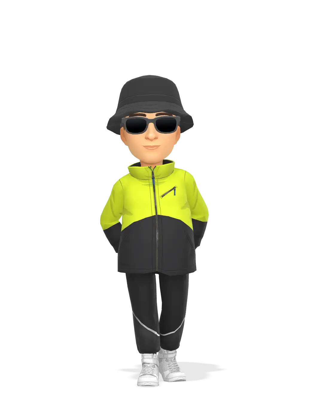 3D Bitmoji for jhamrick1008 avatar
