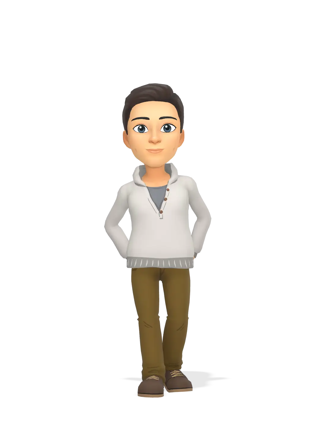 3D Bitmoji for npetermanis avatar