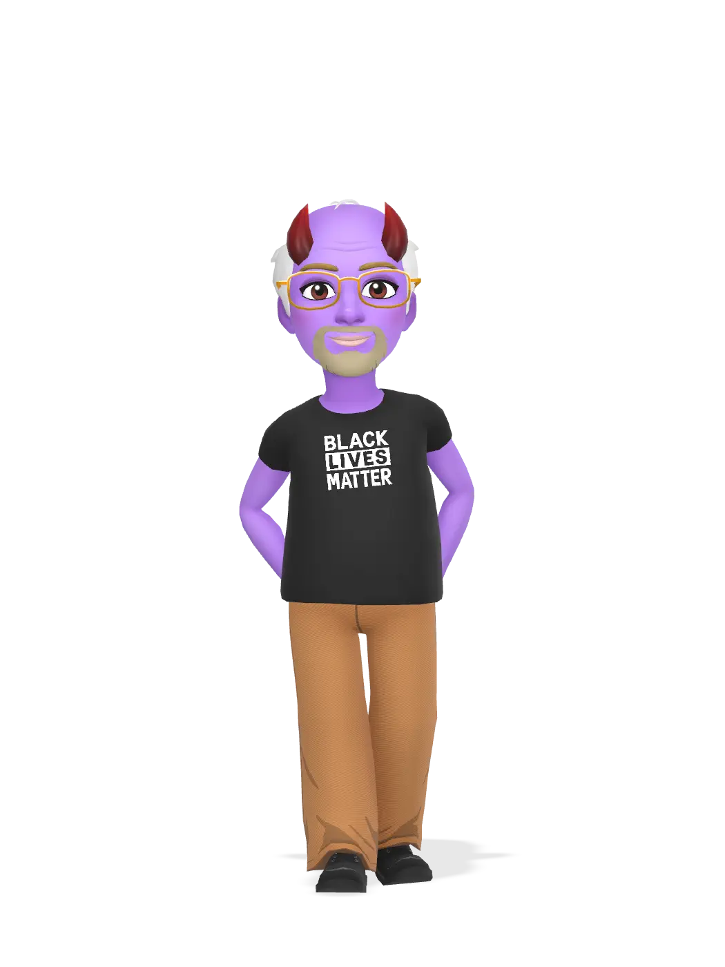 3D Bitmoji for daddycumhardly avatar