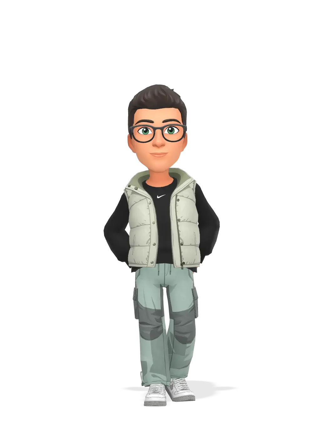 3D Bitmoji for mathieu.lesaine avatar