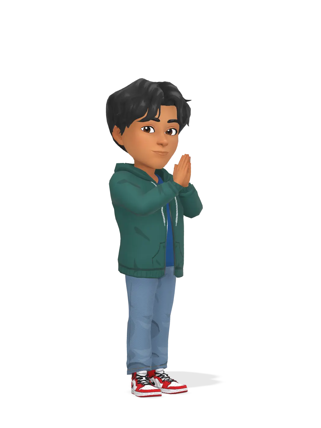 3D Bitmoji for eshaan_s18 avatar