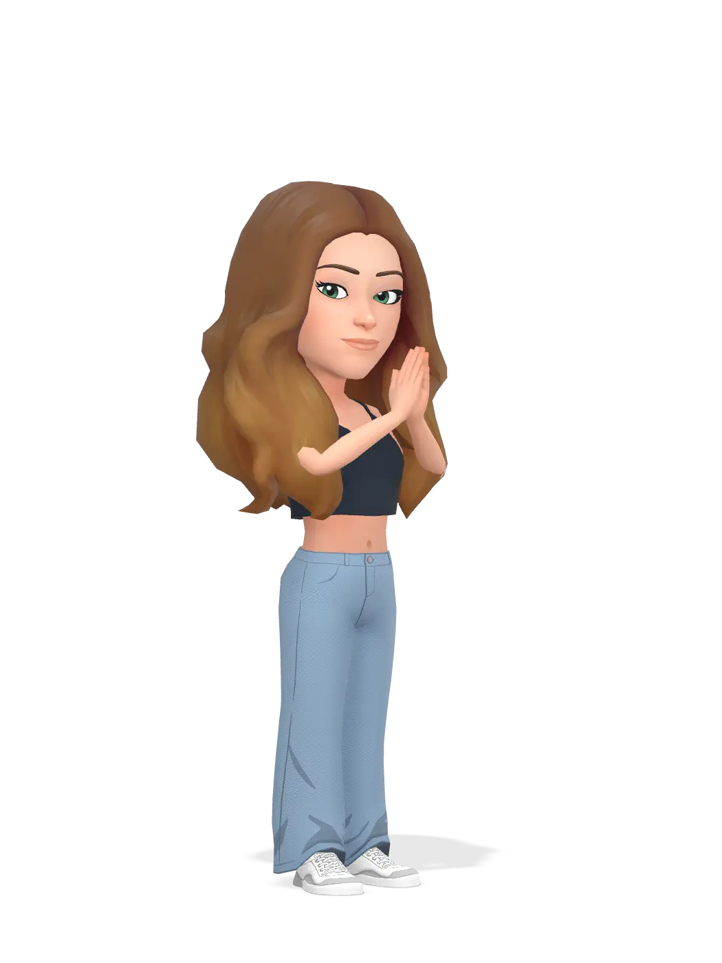 3D Bitmoji for amie_hewitson avatar