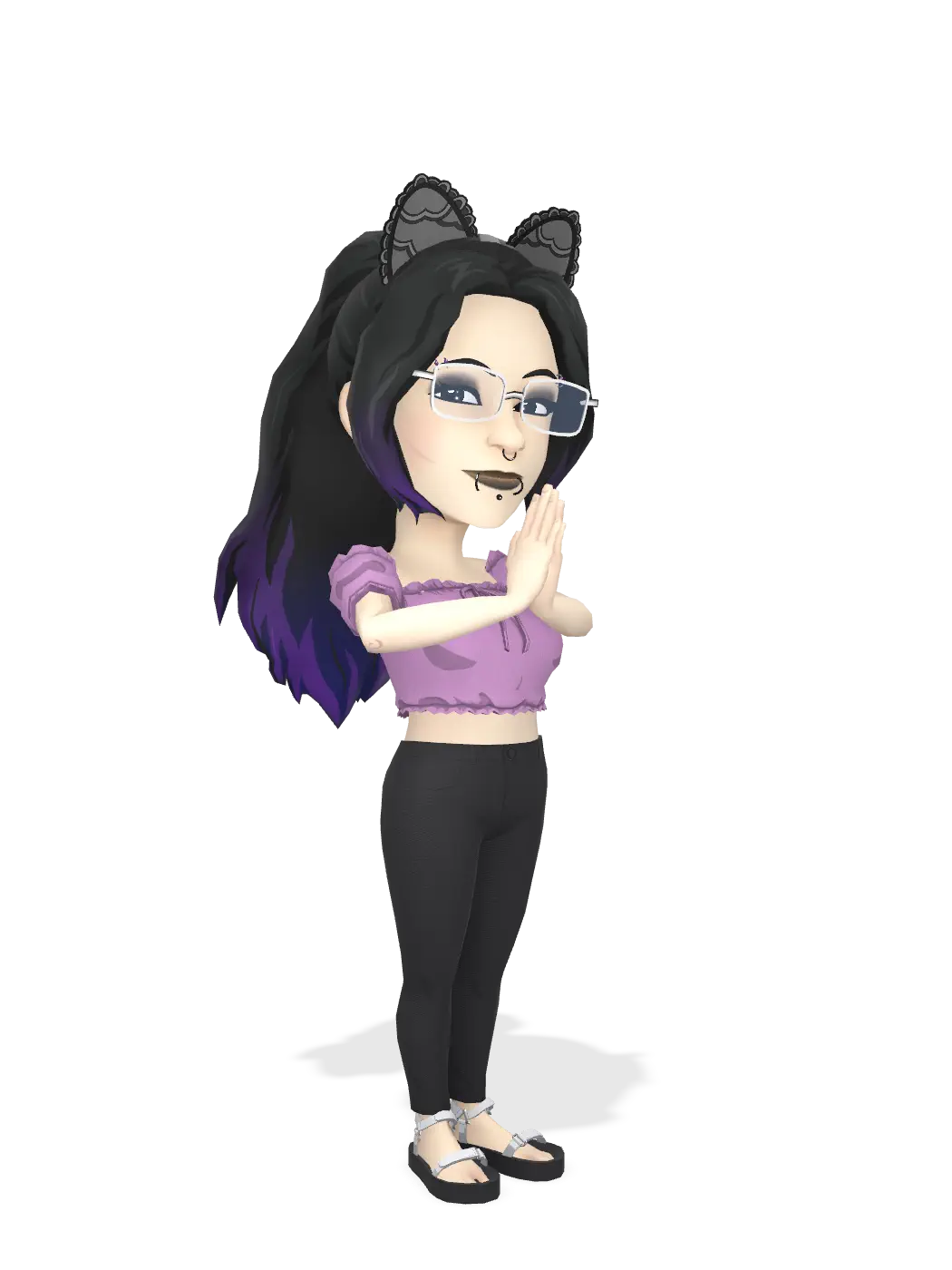3D Bitmoji for insanedeathgirl avatar