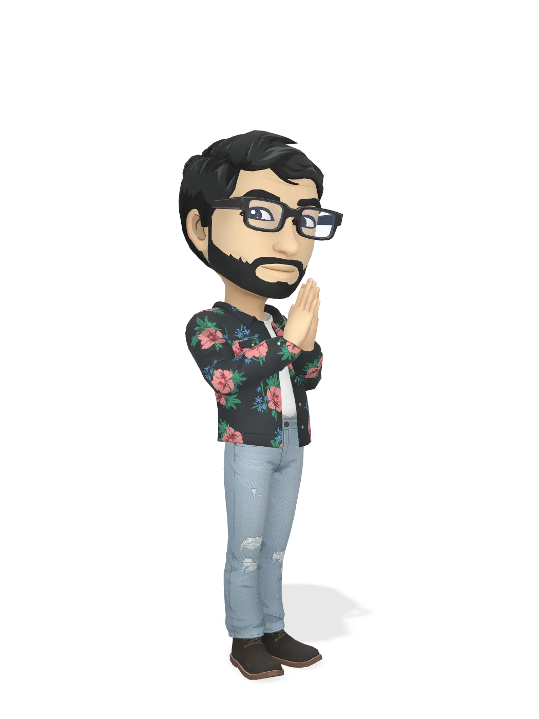 3D Bitmoji for djjavi1043 avatar