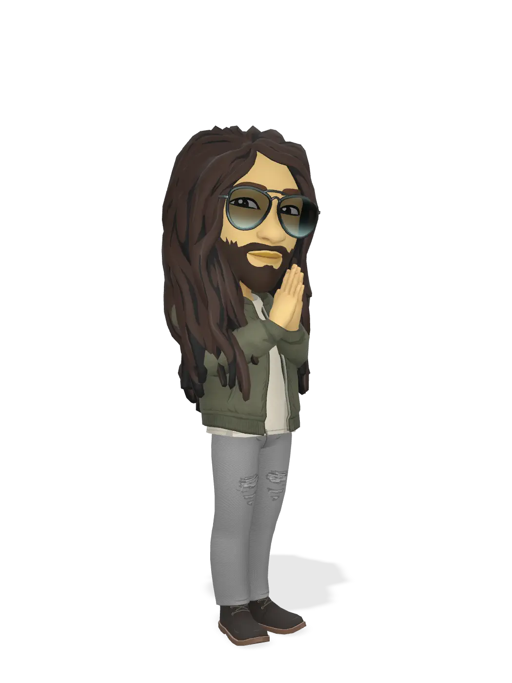 3D Bitmoji for bravehart avatar