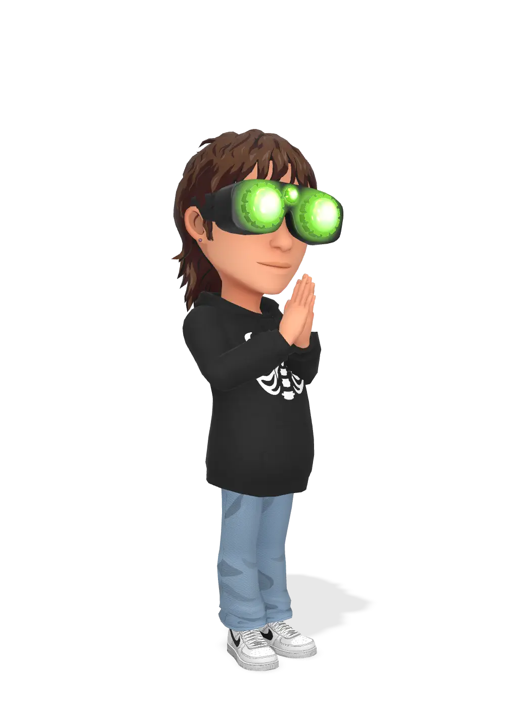 3D Bitmoji for llewishunt avatar