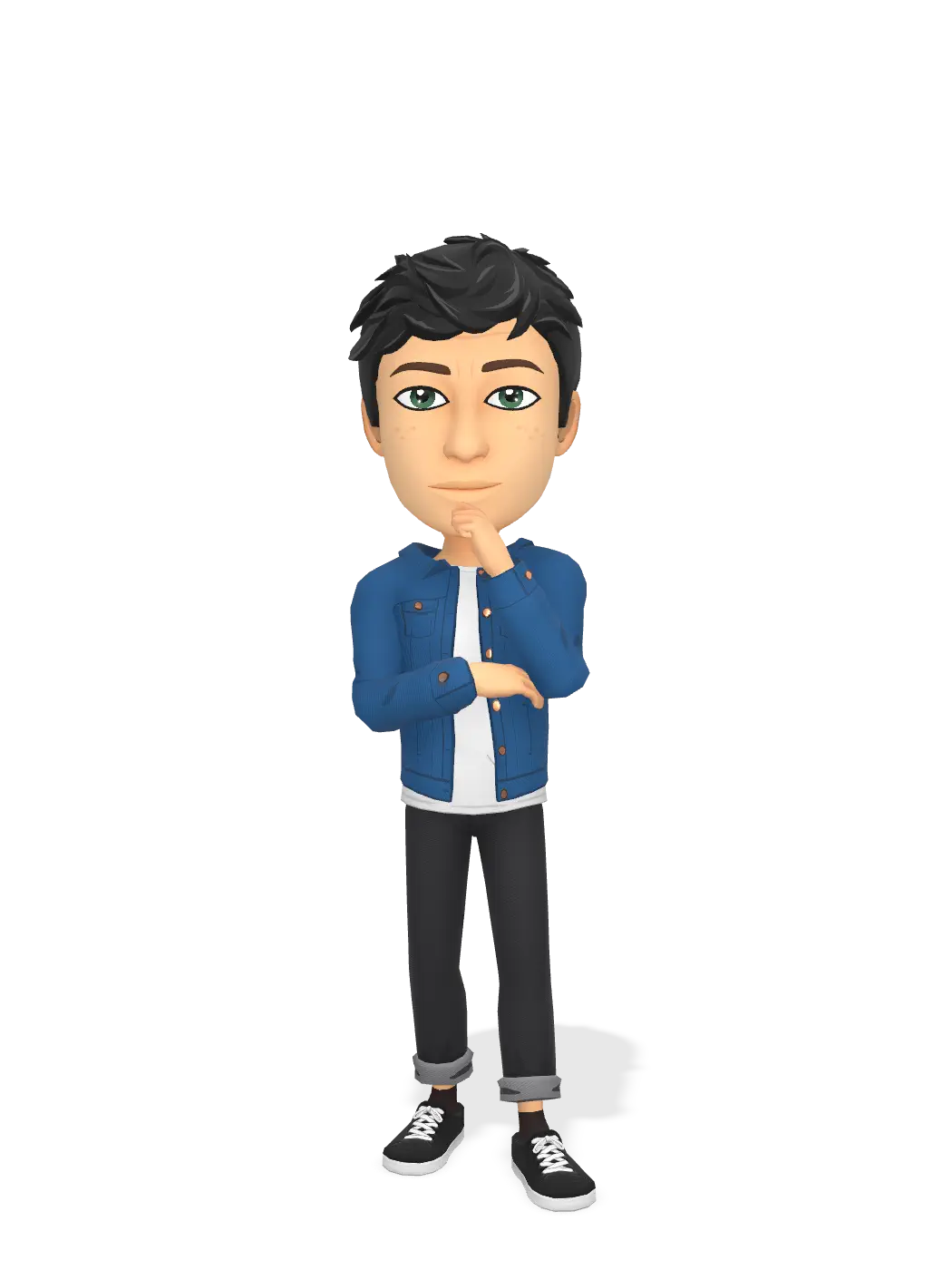 3D Bitmoji for shanegaffikin avatar