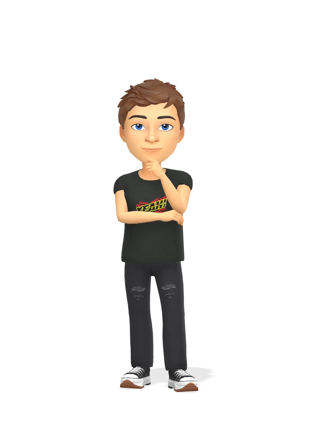 3D Bitmoji for poppa.skid avatar