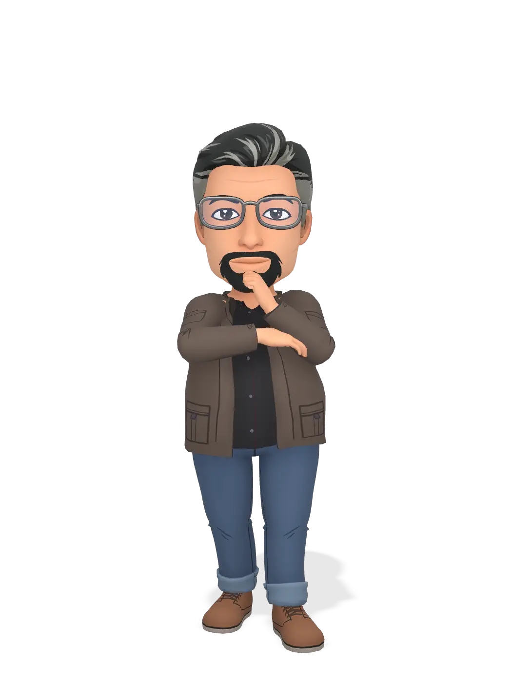 3D Bitmoji for alesvelasco avatar