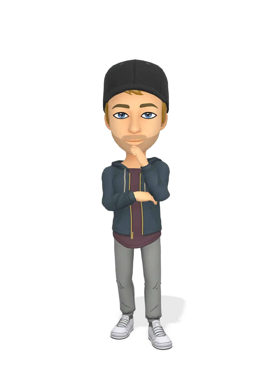 3D Bitmoji for patrikjoutsen avatar