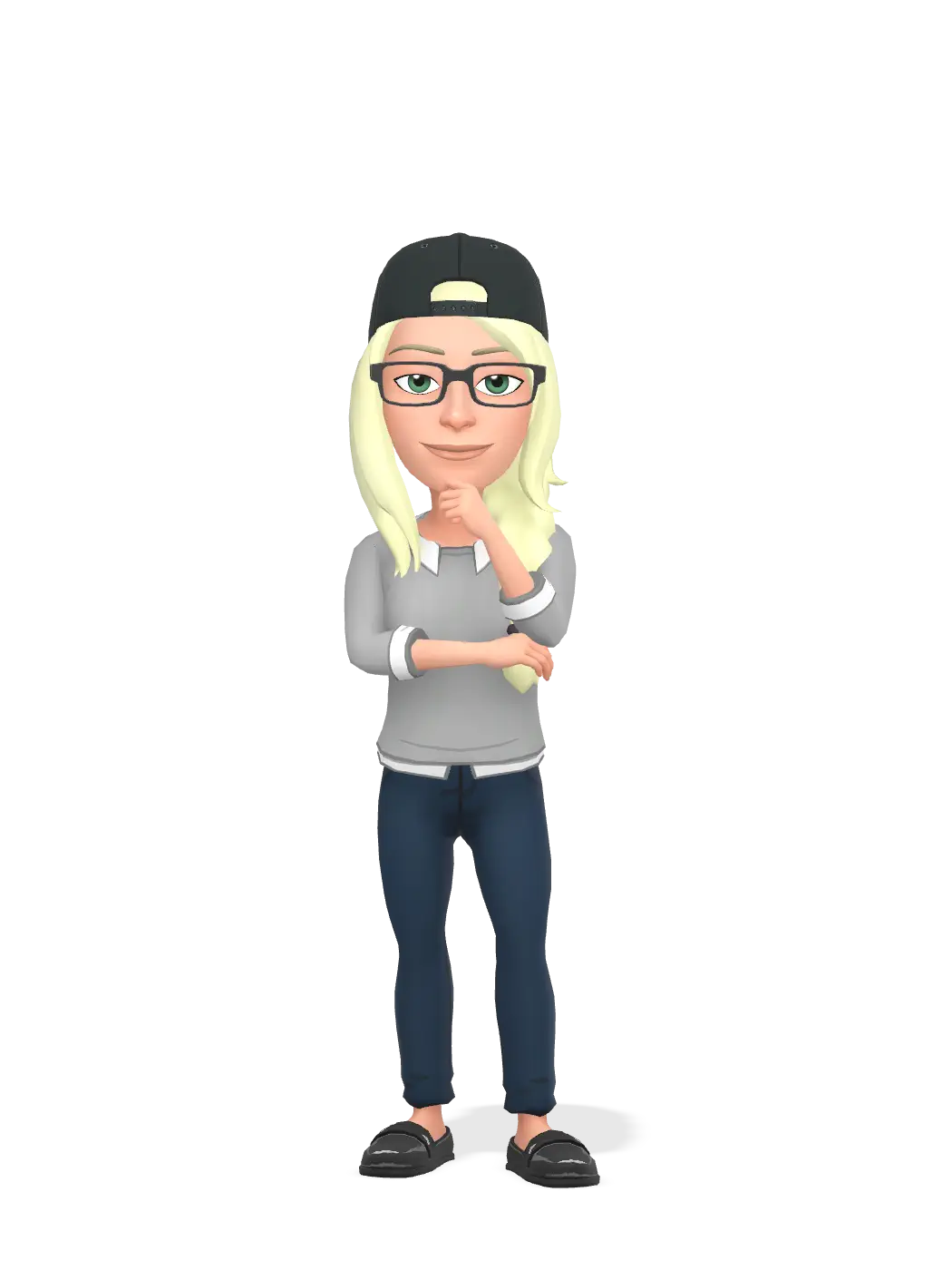 3D Bitmoji for barteraly avatar