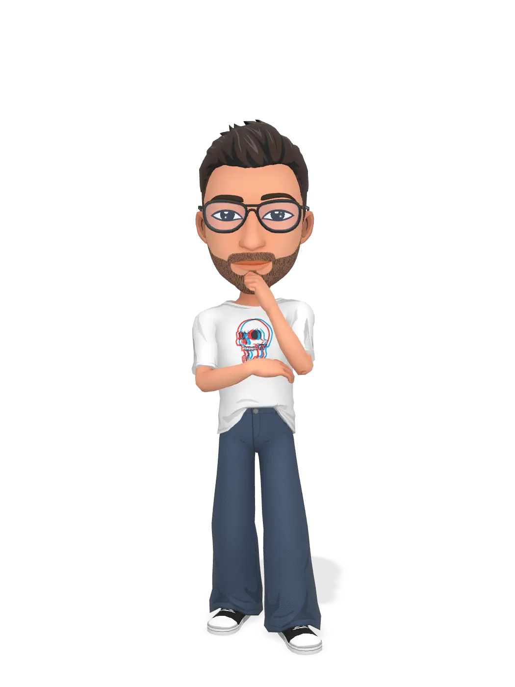 3D Bitmoji for talhak62 avatar