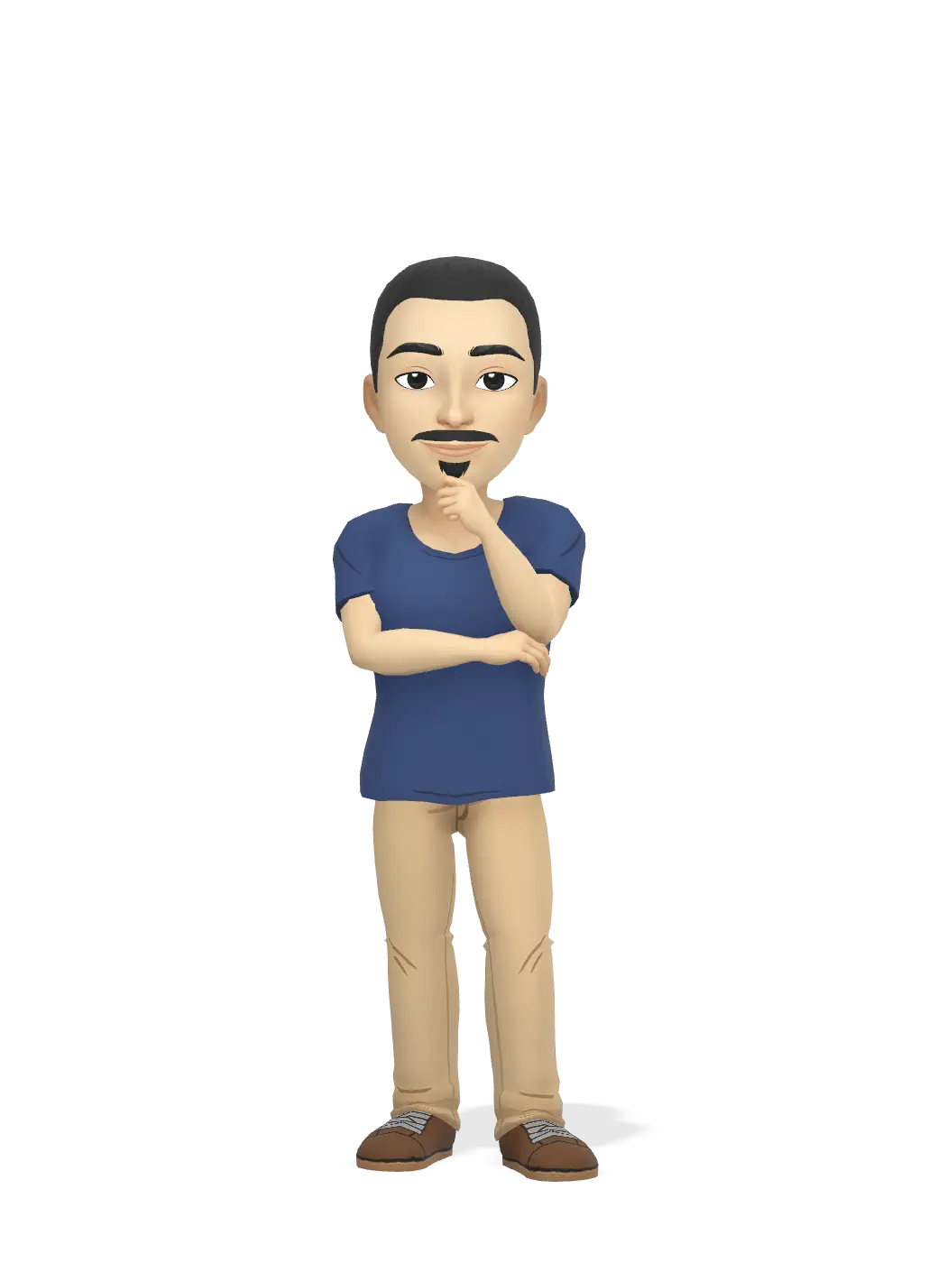 3D Bitmoji for mshr-75 avatar