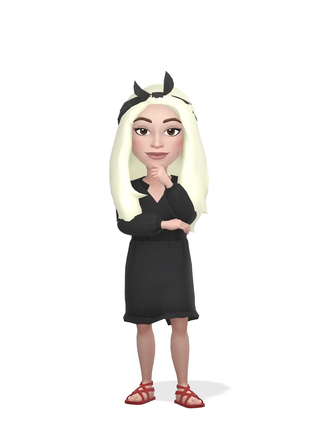 3D Bitmoji for jessica.lager avatar