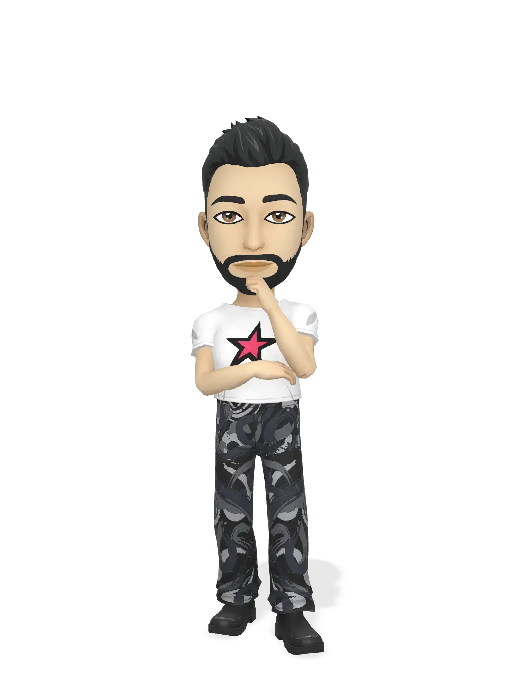 3D Bitmoji for tanejajai1 avatar