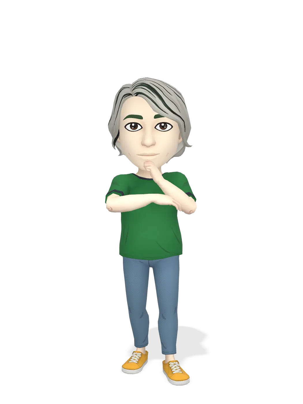3D Bitmoji for georgemasonu avatar