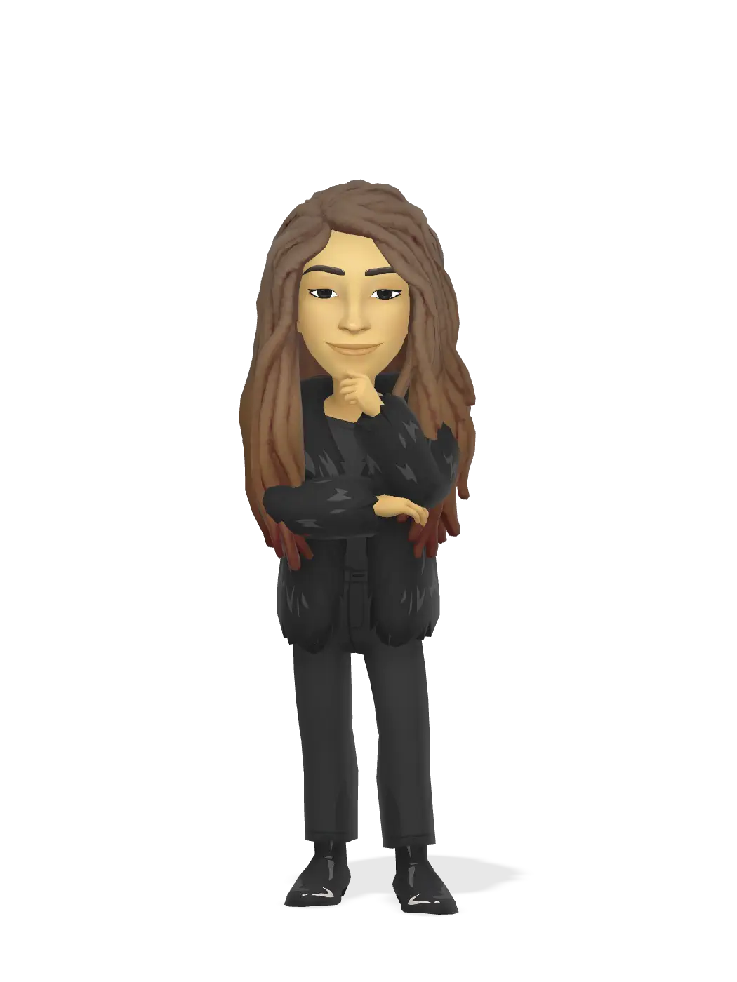 3D Bitmoji for sa-roc avatar