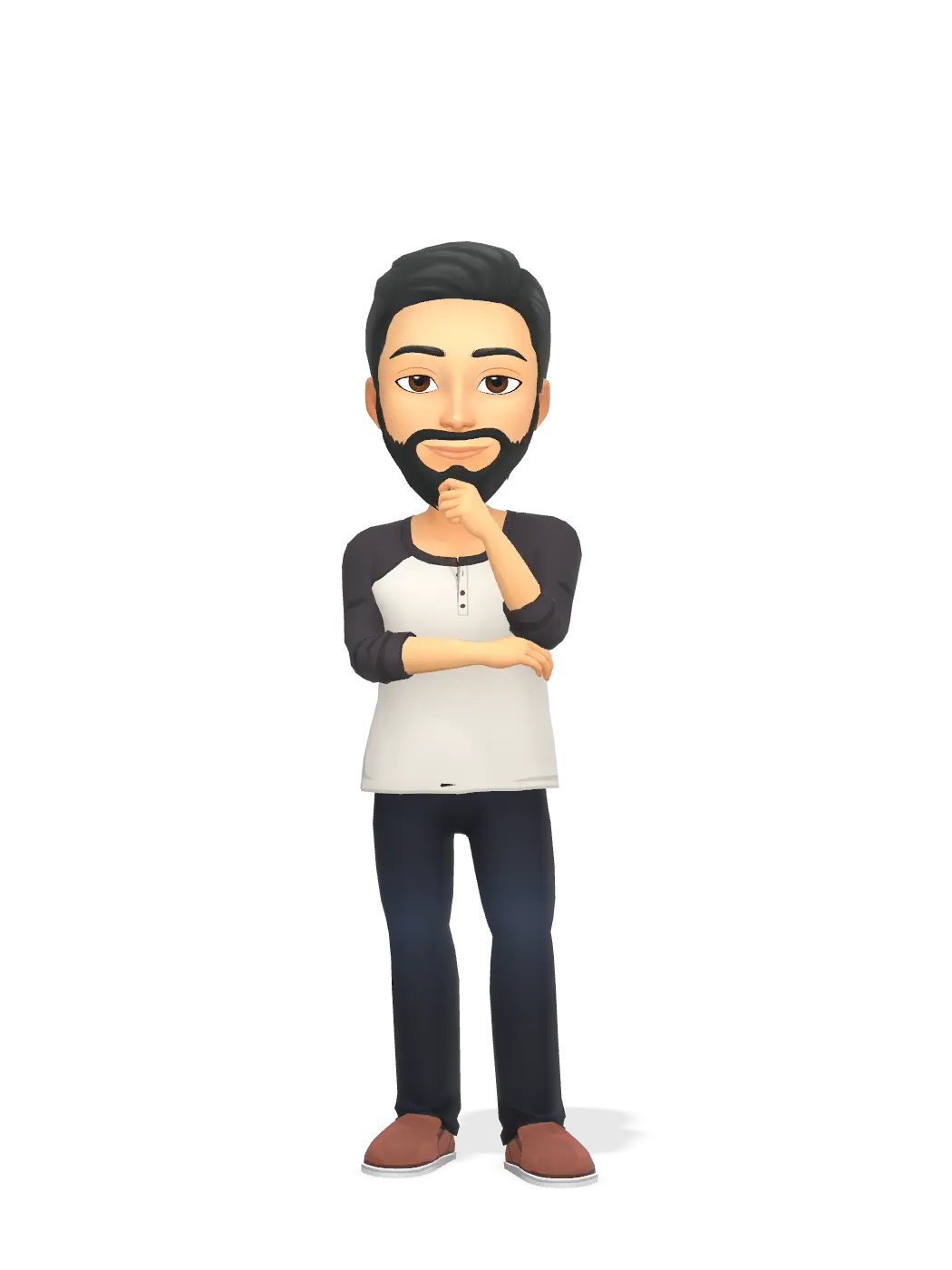 3D Bitmoji for unaizmalik avatar
