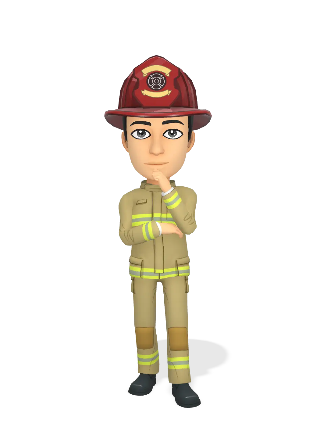 3D Bitmoji for pompiers_13