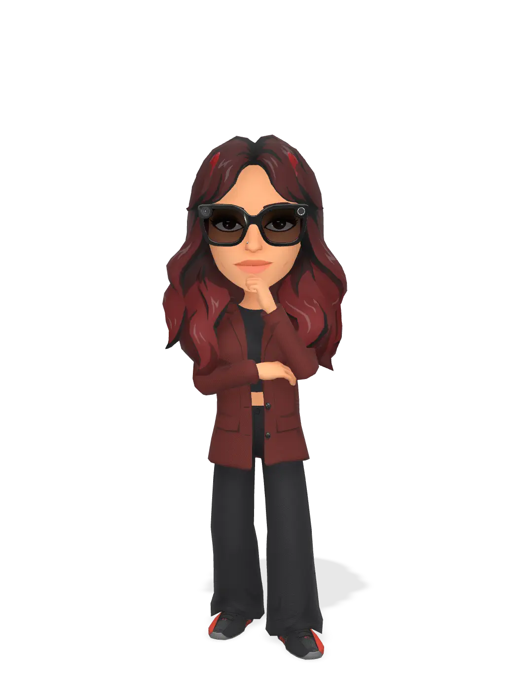 3D Bitmoji for emmadsg02 avatar