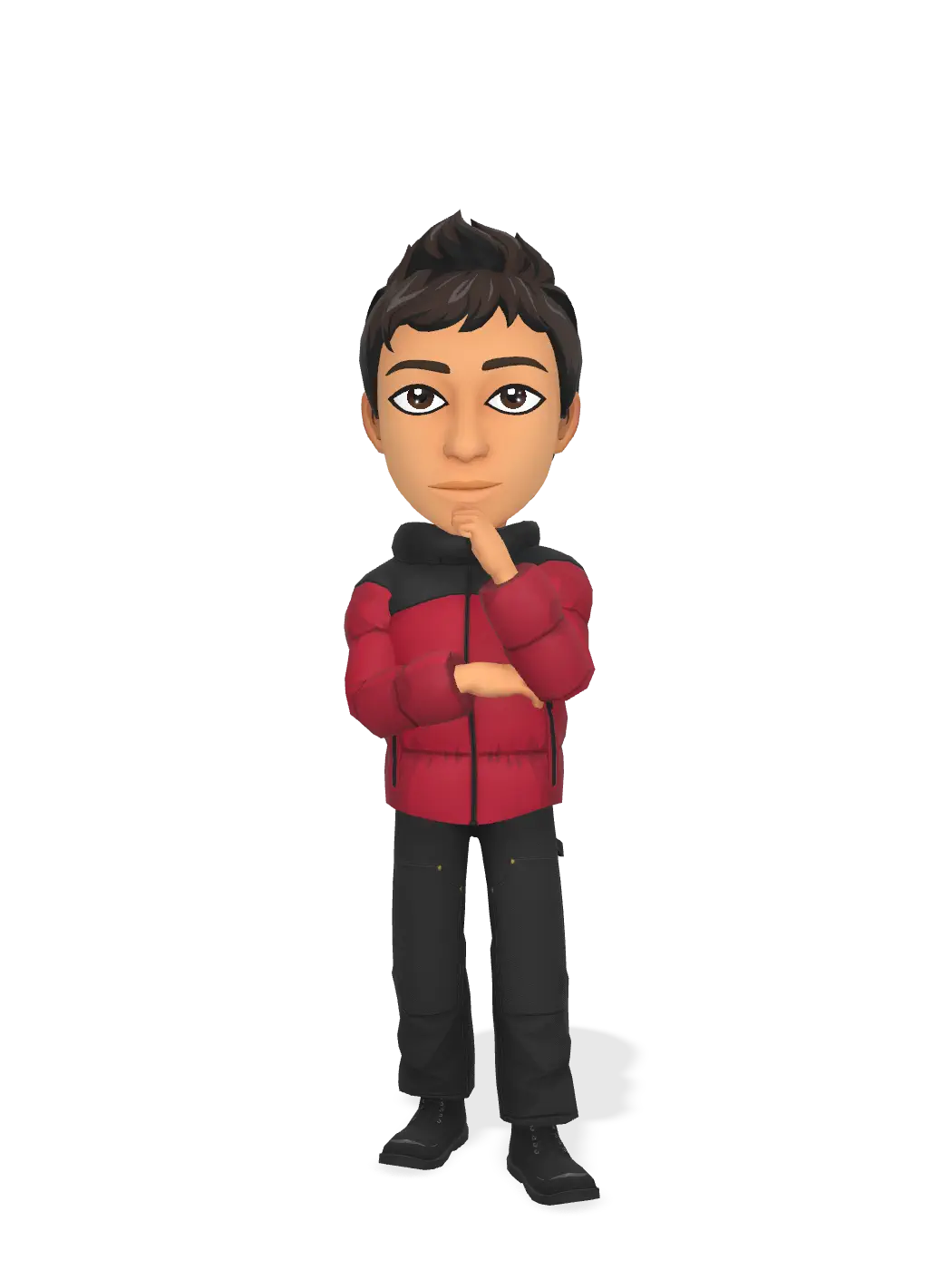 3D Bitmoji for lukeflock avatar