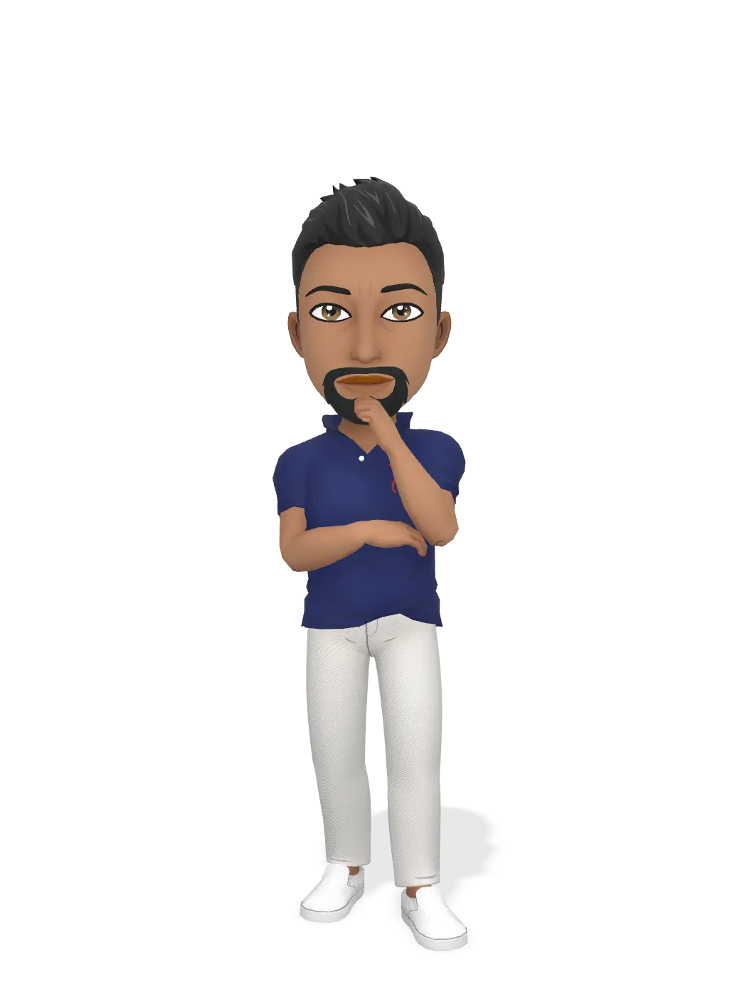 3D Bitmoji for mehditation63 avatar