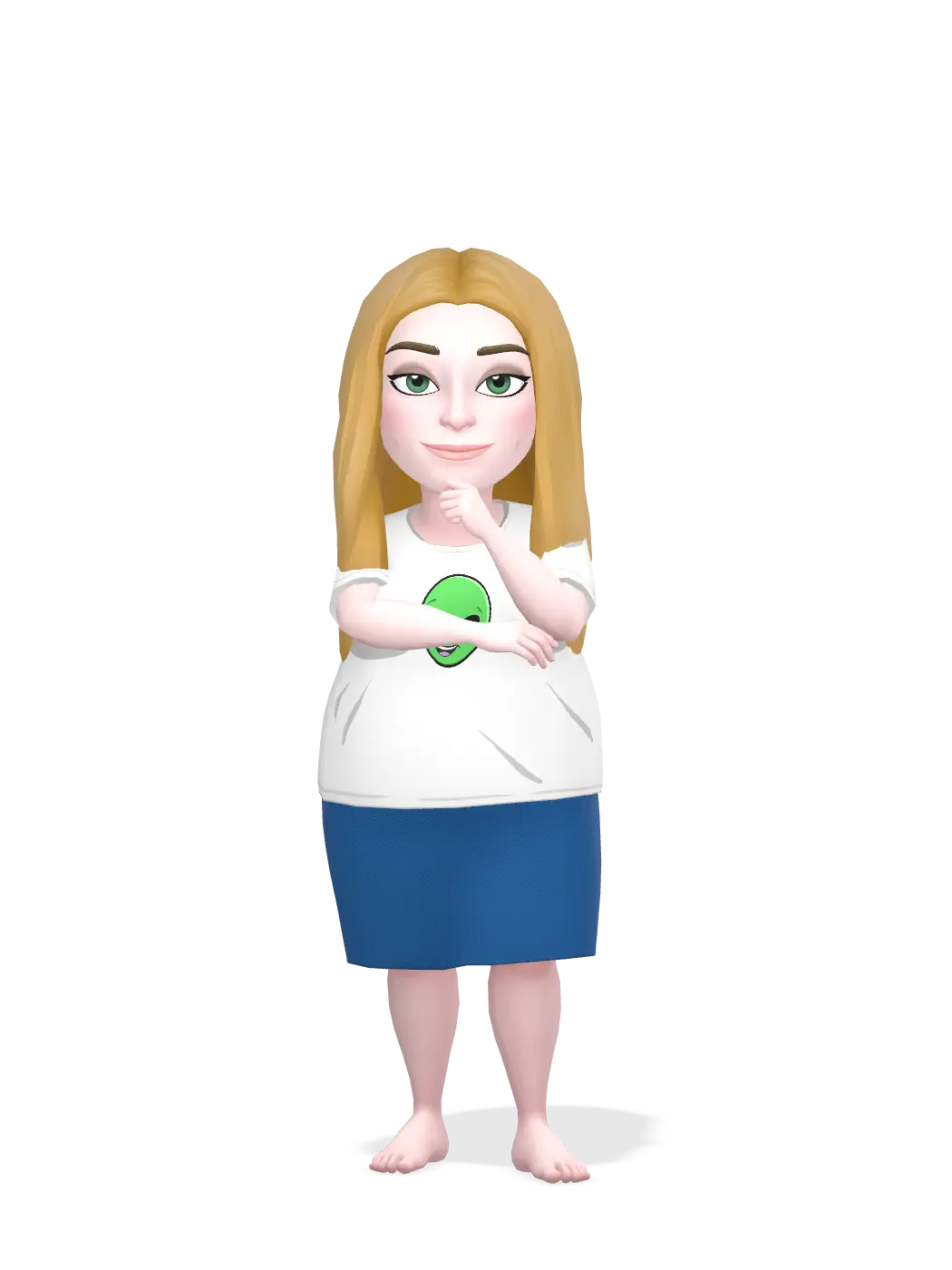 3D Bitmoji for stadybelle avatar