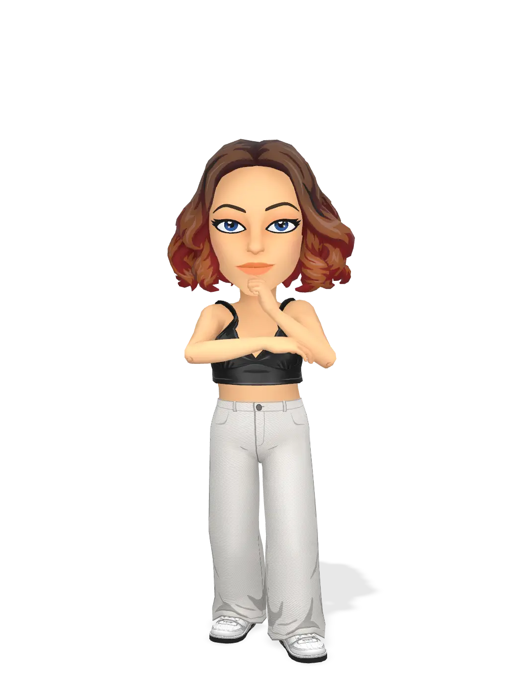 3D Bitmoji for xobrooklynne avatar