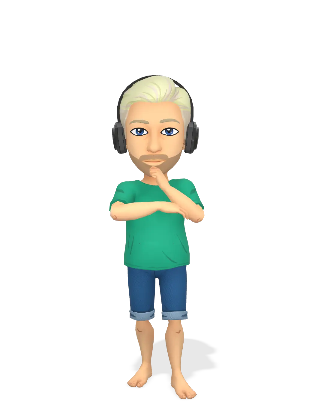 3D Bitmoji for ronbuurman avatar