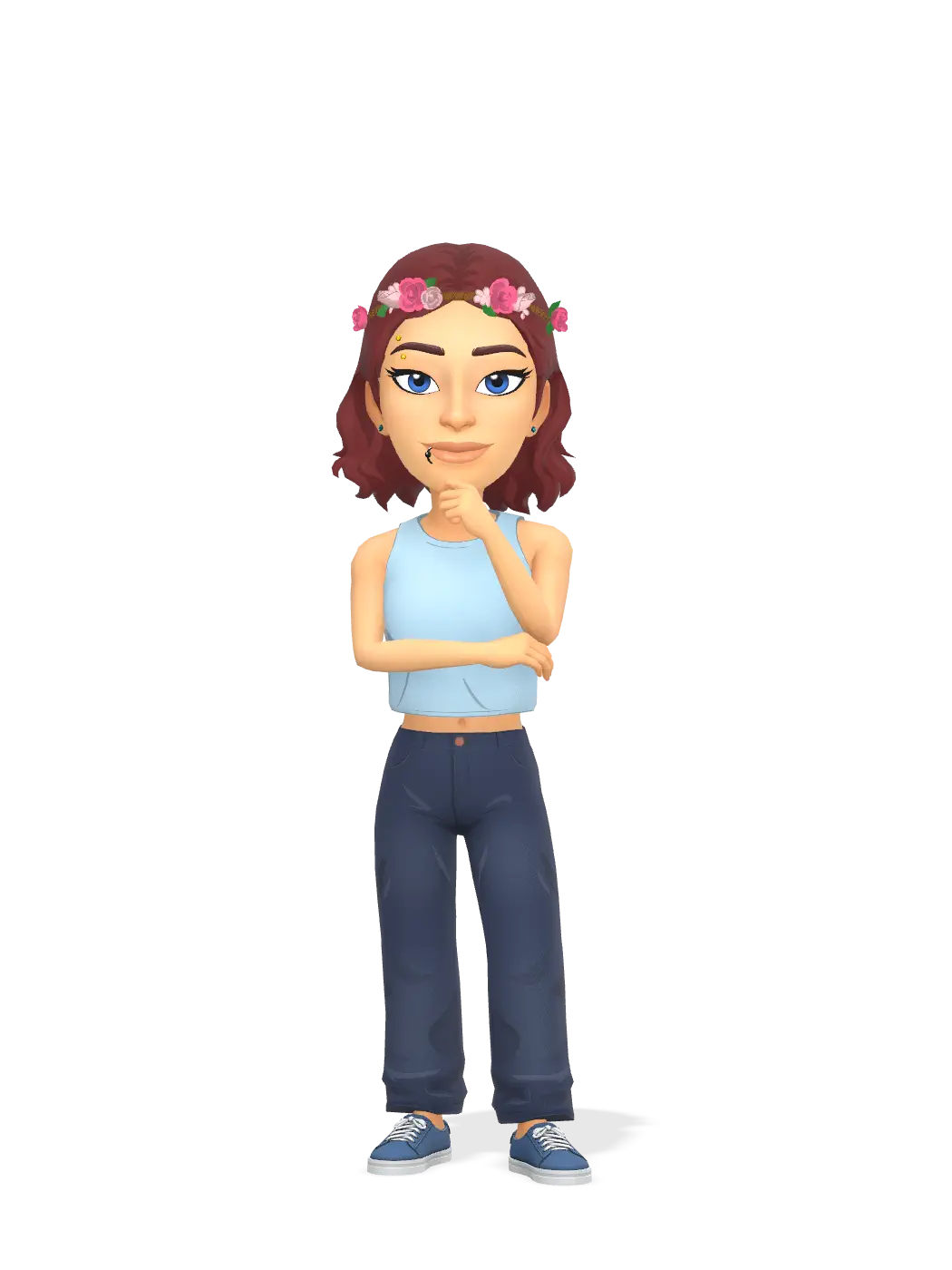 3D Bitmoji for kristi4107 avatar